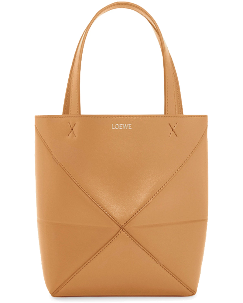 Puzzle Fold Tote Bag In Polished Calfskin Loewe оригінал – Купити в Україні