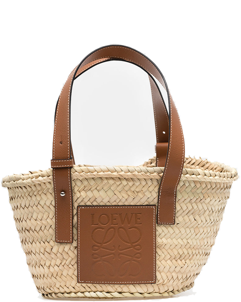 Оригінальна Natural & Tan Small Basket Bag Loewe
