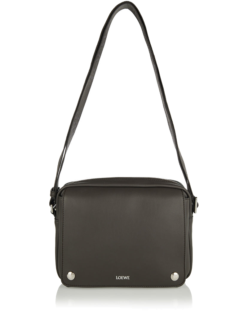 Оригінальна Pebble Messenger Medium Leather Bag Loewe