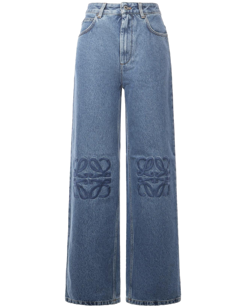 Оригінальна Jeans Baggy Anagram In Denim Loewe