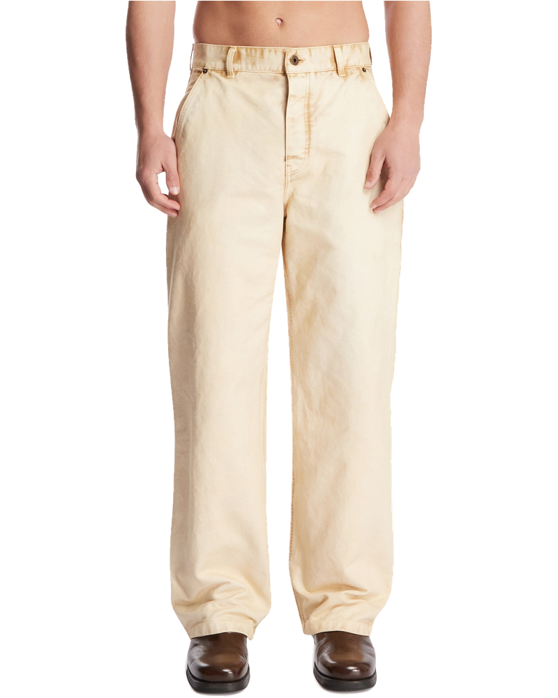 Beige Utility Cotton Pants Loewe – Гарантія оригінальності