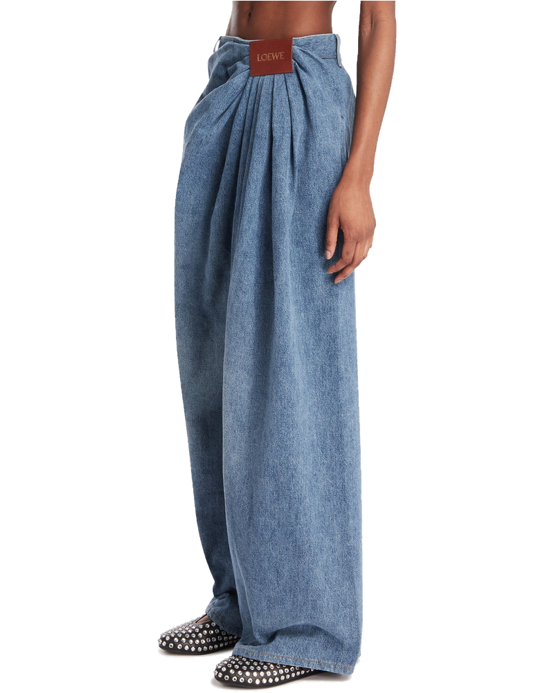 Blue Draped Jeans Loewe оригінал – Купити в Україні