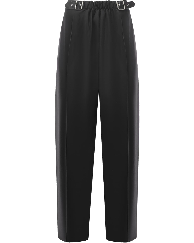 Pantaloni Con Cintura In Lana E Seta Loewe – Гарантія оригінальності
