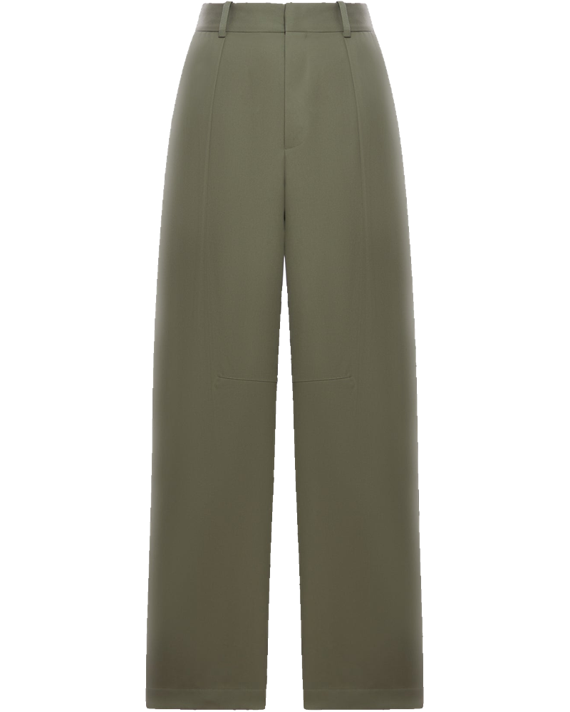 Barrel Cotton And Silk Trousers Loewe – Гарантія оригінальності
