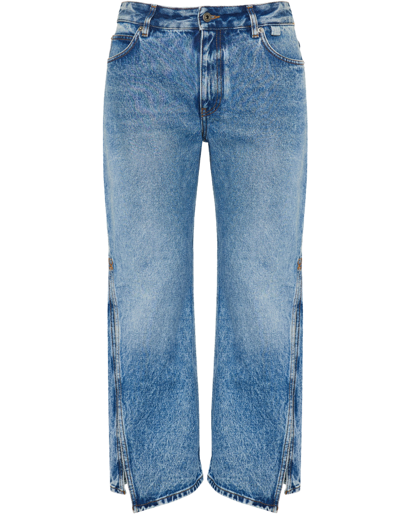 Denim Cropped Jeans Loewe – Гарантія оригінальності