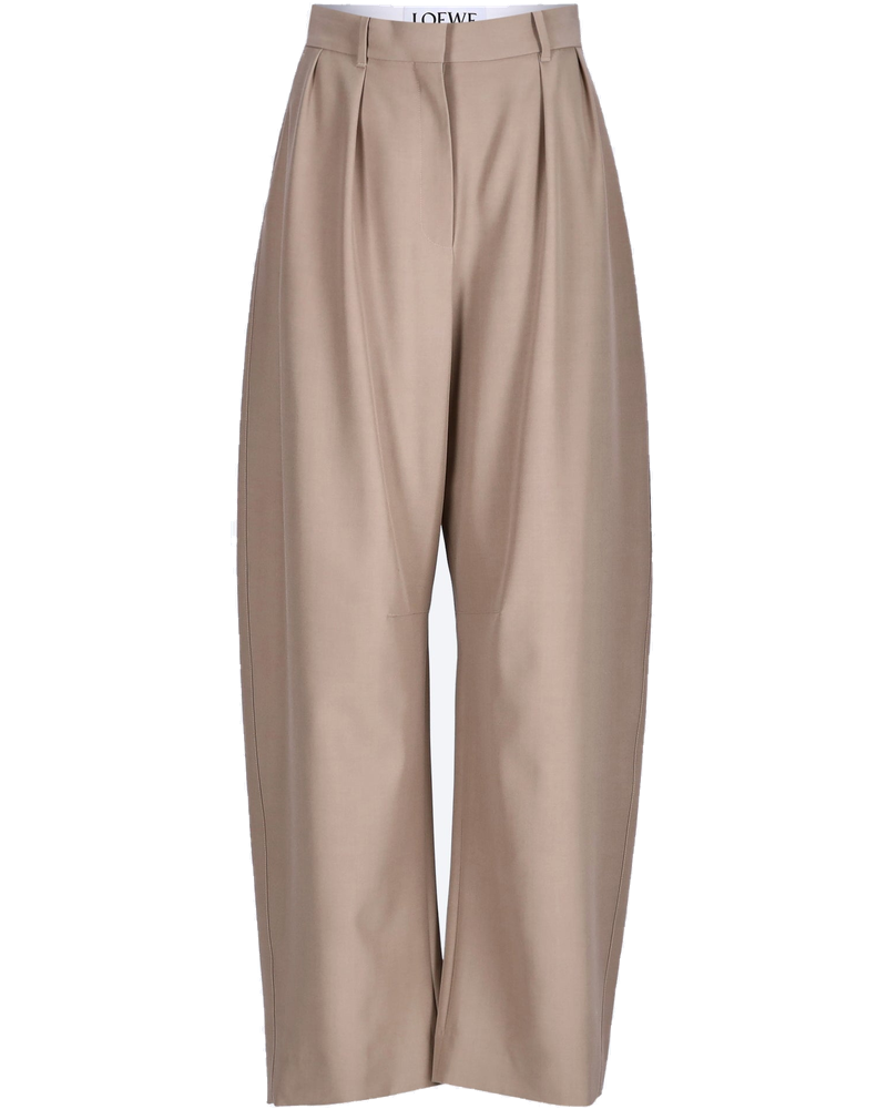 Wool Barrel Trousers Loewe оригінал – Купити в Україні