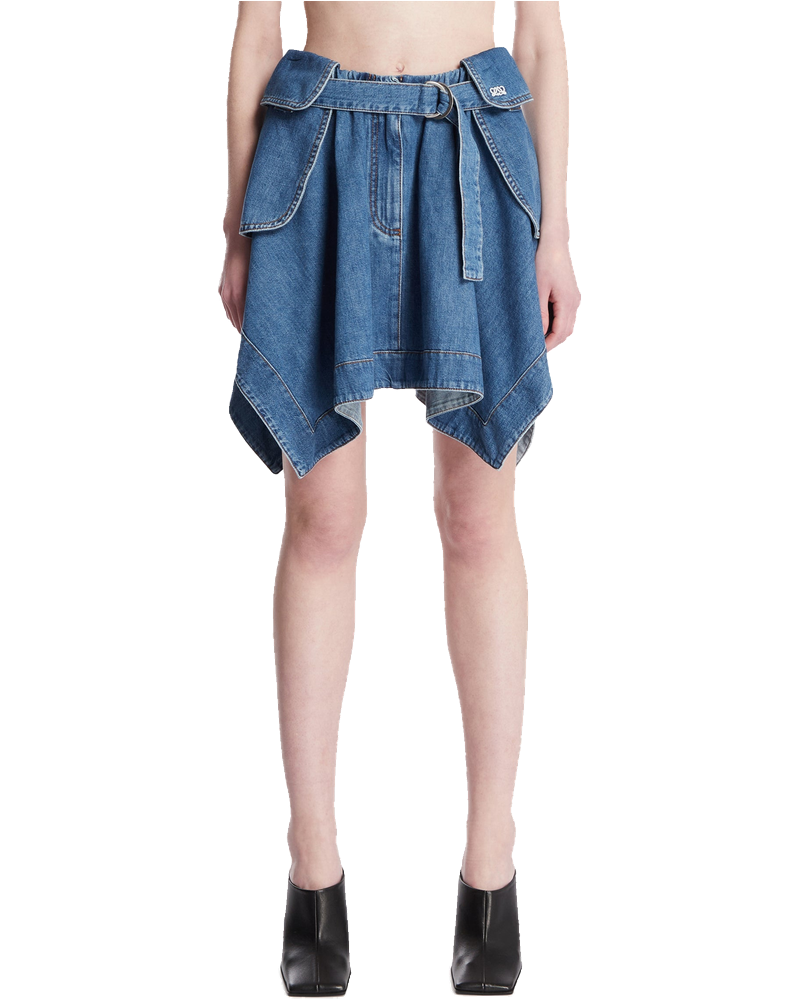 Blue Denim Cargo Mini Skirt Loewe – Гарантія оригінальності