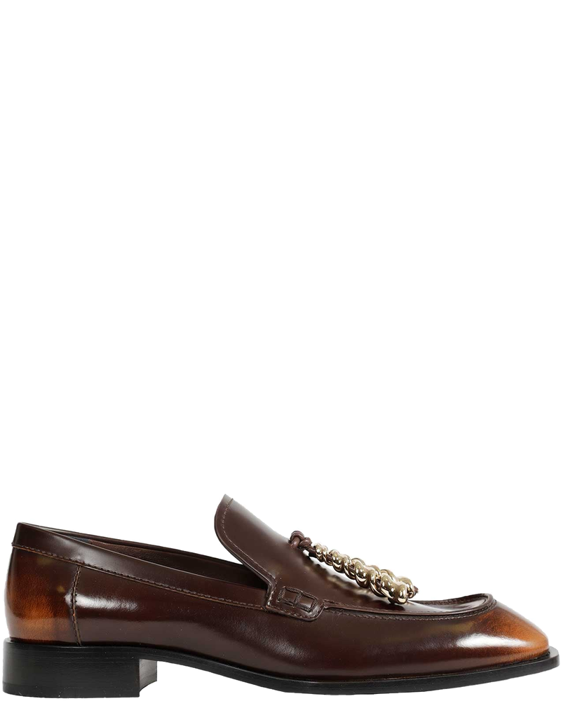 Edge Hand-Brushed Leather Loafers Loewe – Гарантія оригінальності