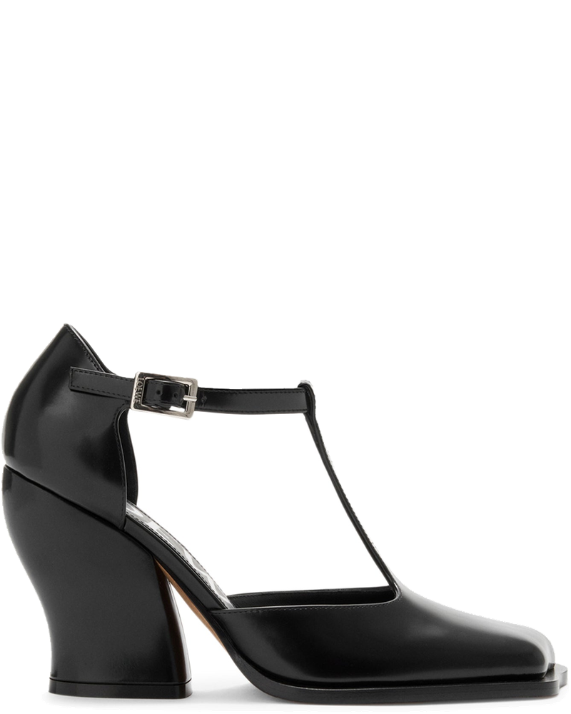 Оригінальна T-Bar Wave Décolleté In Brushed Calfskin Loewe
