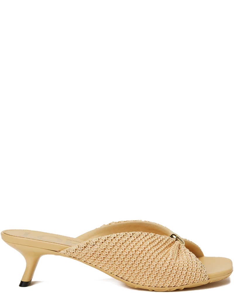 Pebble Soft Raffia Mules Loewe оригінал – Купити в Україні