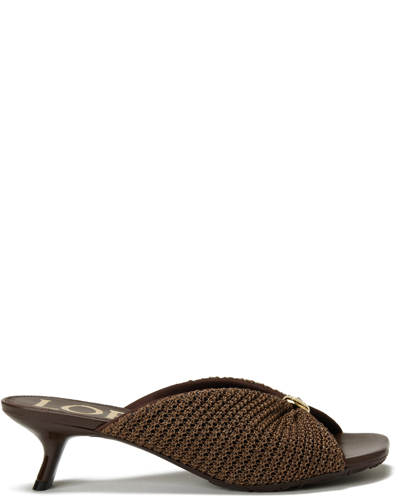 Pebble Soft Raffia Mules Loewe оригінал – Купити в Україні