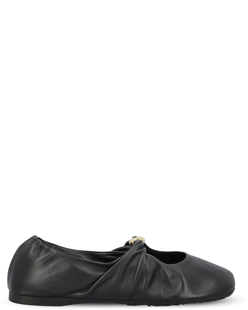 Оригінальна Pebble Soft Ballerina In Leather Loewe