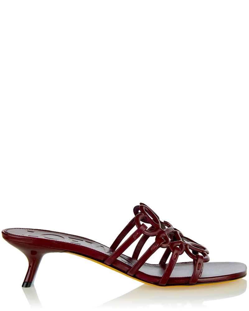 Оригінальна Petal Anagram Leather Sandals Loewe