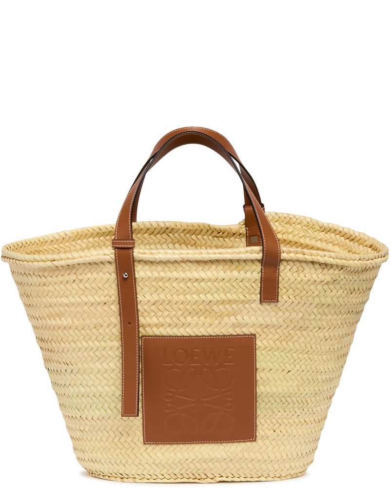 Palm Leaf And Leather Basket Bag Loewe – Гарантія оригінальності