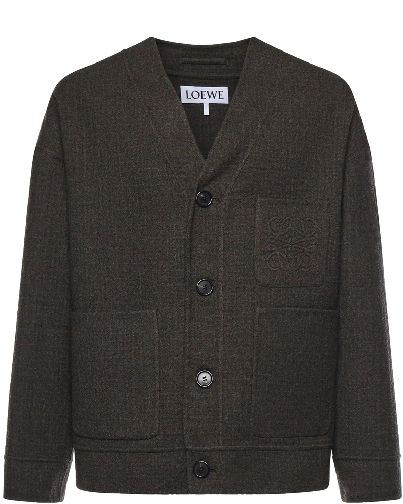 Cardigan In Misto Cotone E Seta Loewe оригінал – Купити в Україні
