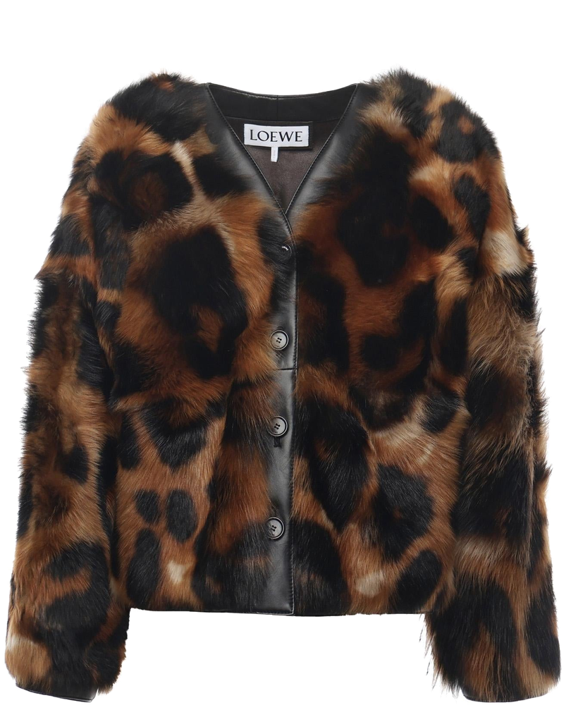 Cardigan In Shearling Loewe – Гарантія оригінальності