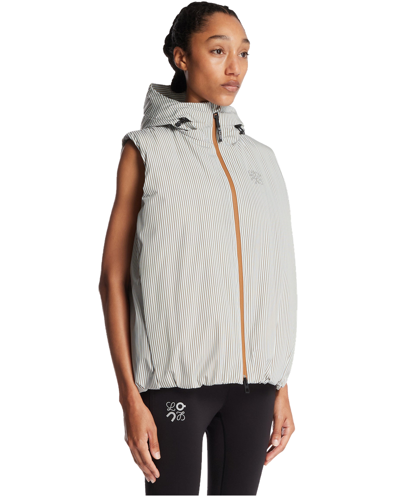 Оригінальна X On White Striped Vest Loewe