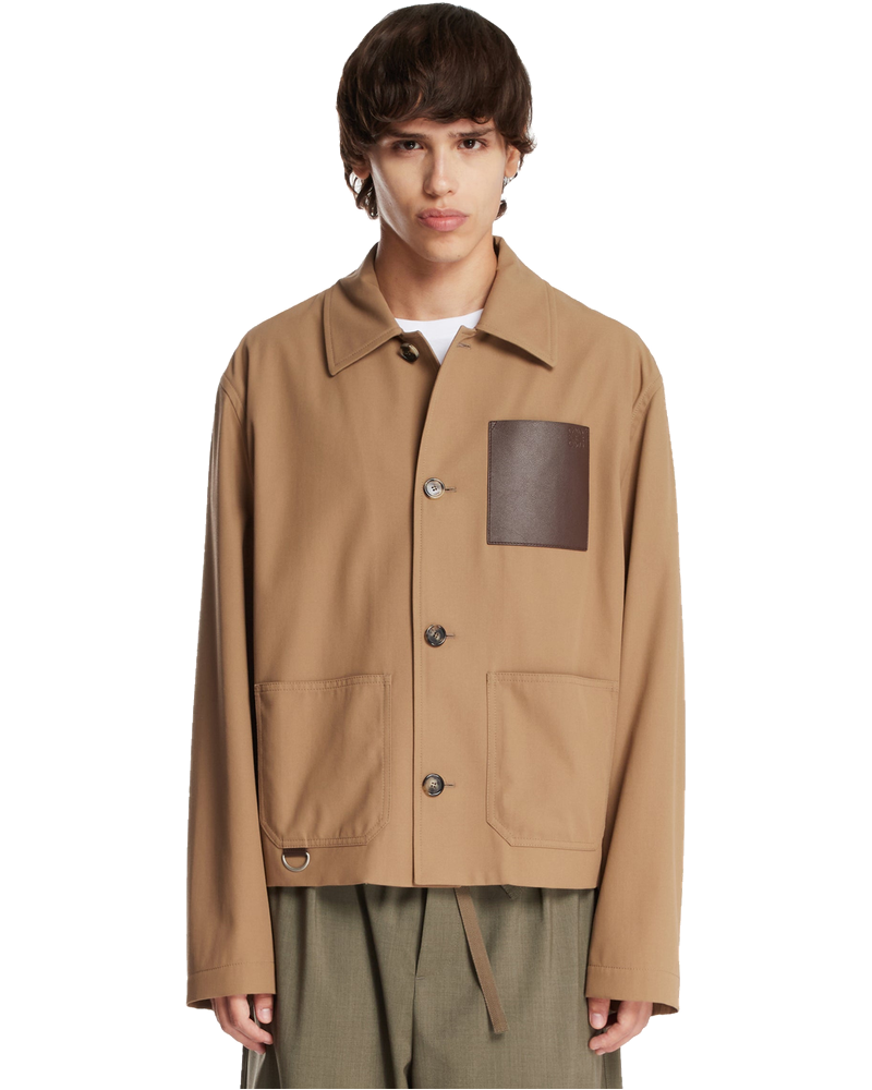 Beige Workwear Jacket Loewe – Гарантія оригінальності