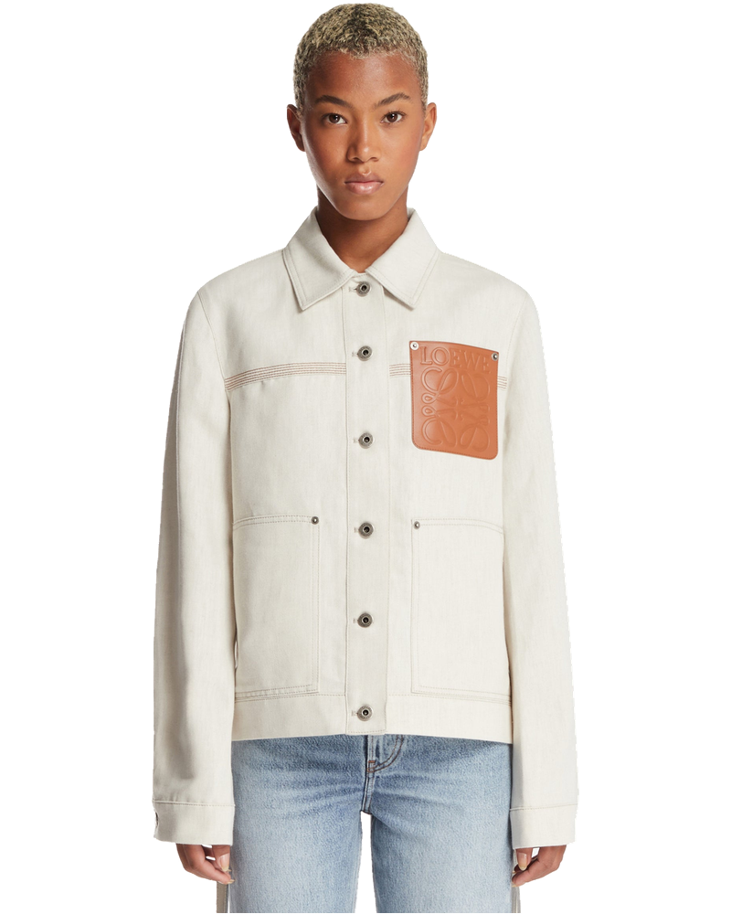 Beige Workwear Jacket Loewe – Гарантія оригінальності
