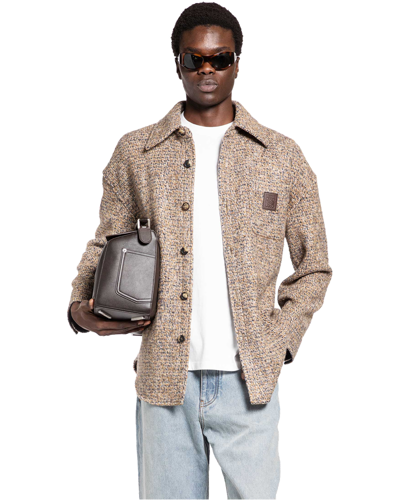 Overshirt In Wool And Lama Loewe оригінал – Купити в Україні