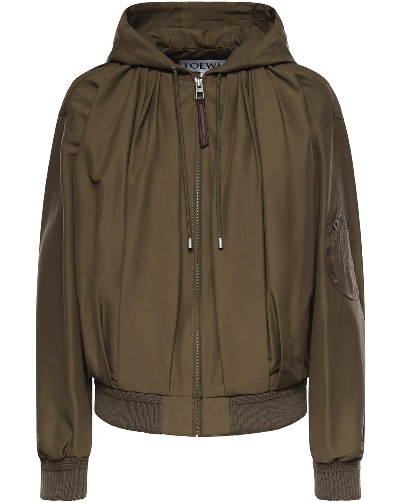 Giacca Con Cappuccio In Misto Cotone Loewe оригінал – Купити в Україні