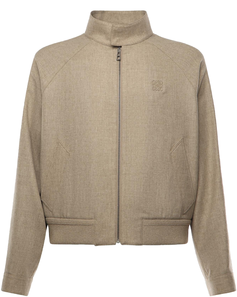 Giacca Con Zip In Lana E Cashmere Loewe – Гарантія оригінальності