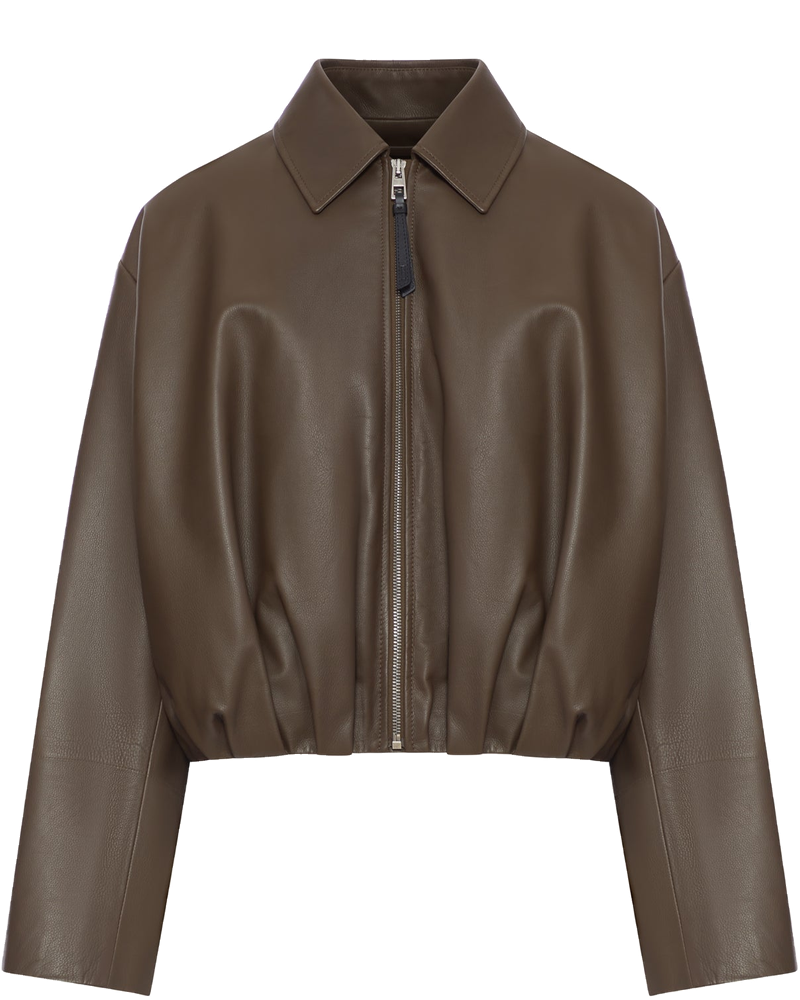 Draped Leather Jacket Loewe – Гарантія оригінальності