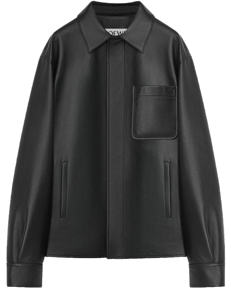 Overshirt In Nappa Lambskin Loewe – Гарантія оригінальності
