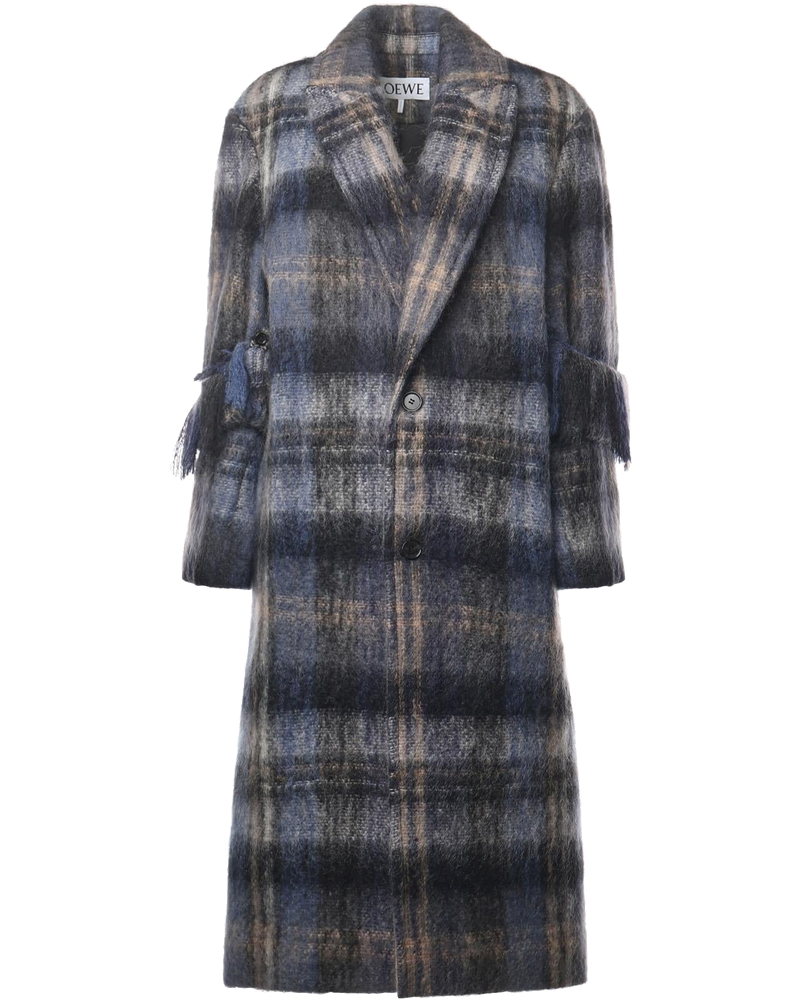 Cappotto In Misto Mohair E Lana Loewe – Гарантія оригінальності