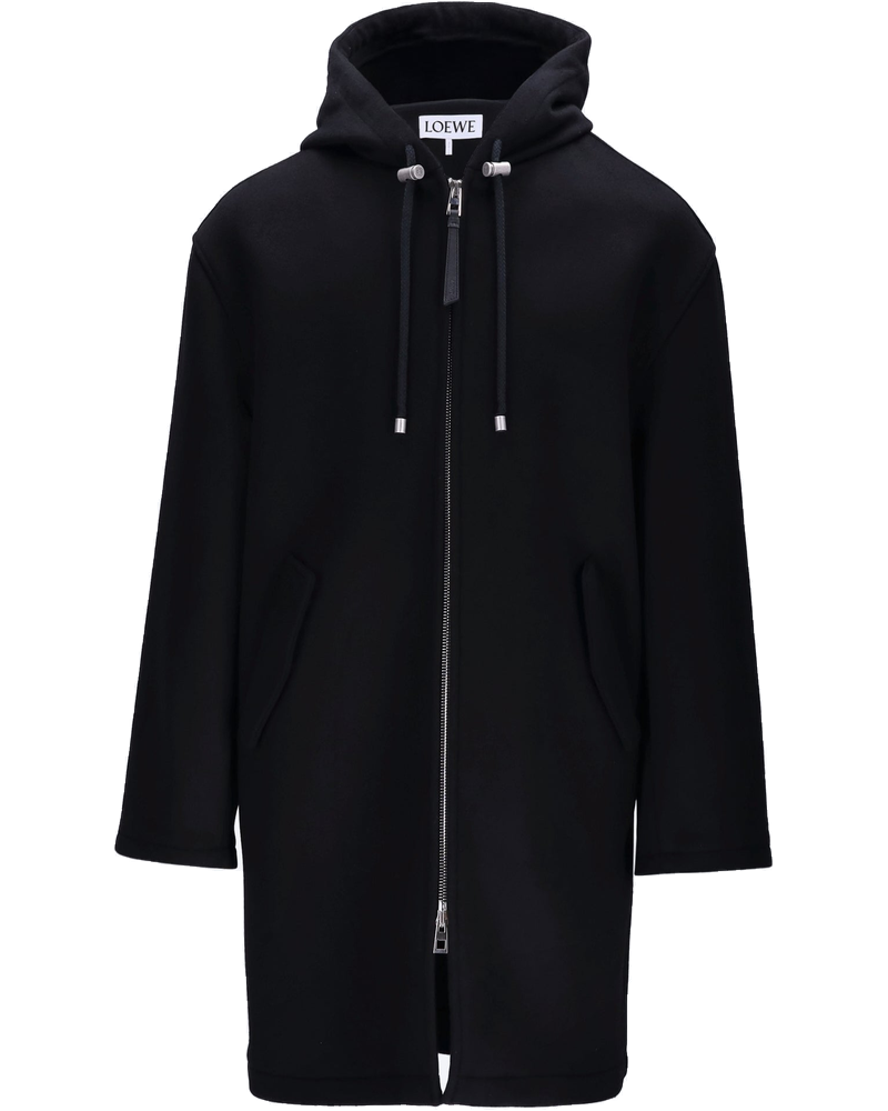 Оригінальна Wool Hooded Coat Loewe