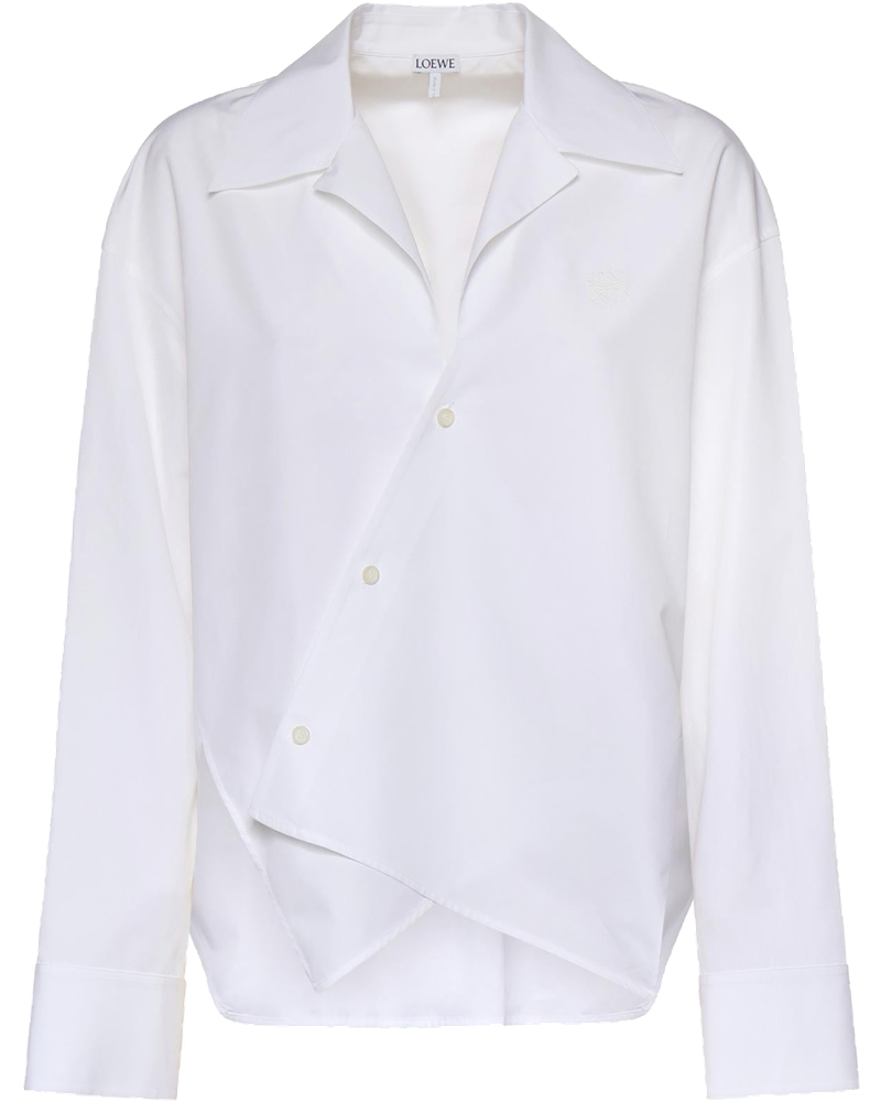 Оригінальна Camicia Asimmetrica In Cotone Loewe