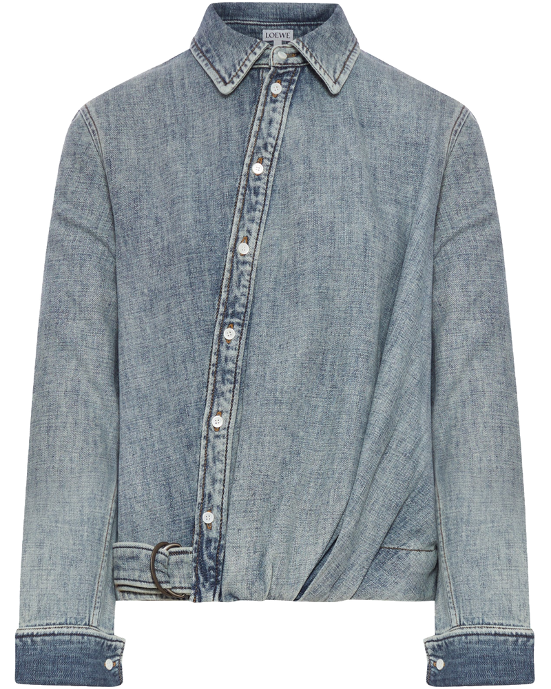 Draped Denim Shirt Loewe оригінал – Купити в Україні