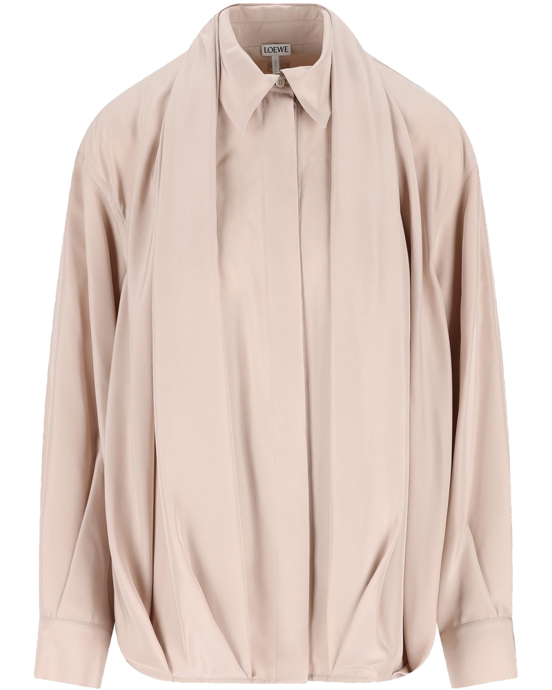 Draped Silk Shirt Loewe оригінал – Купити в Україні