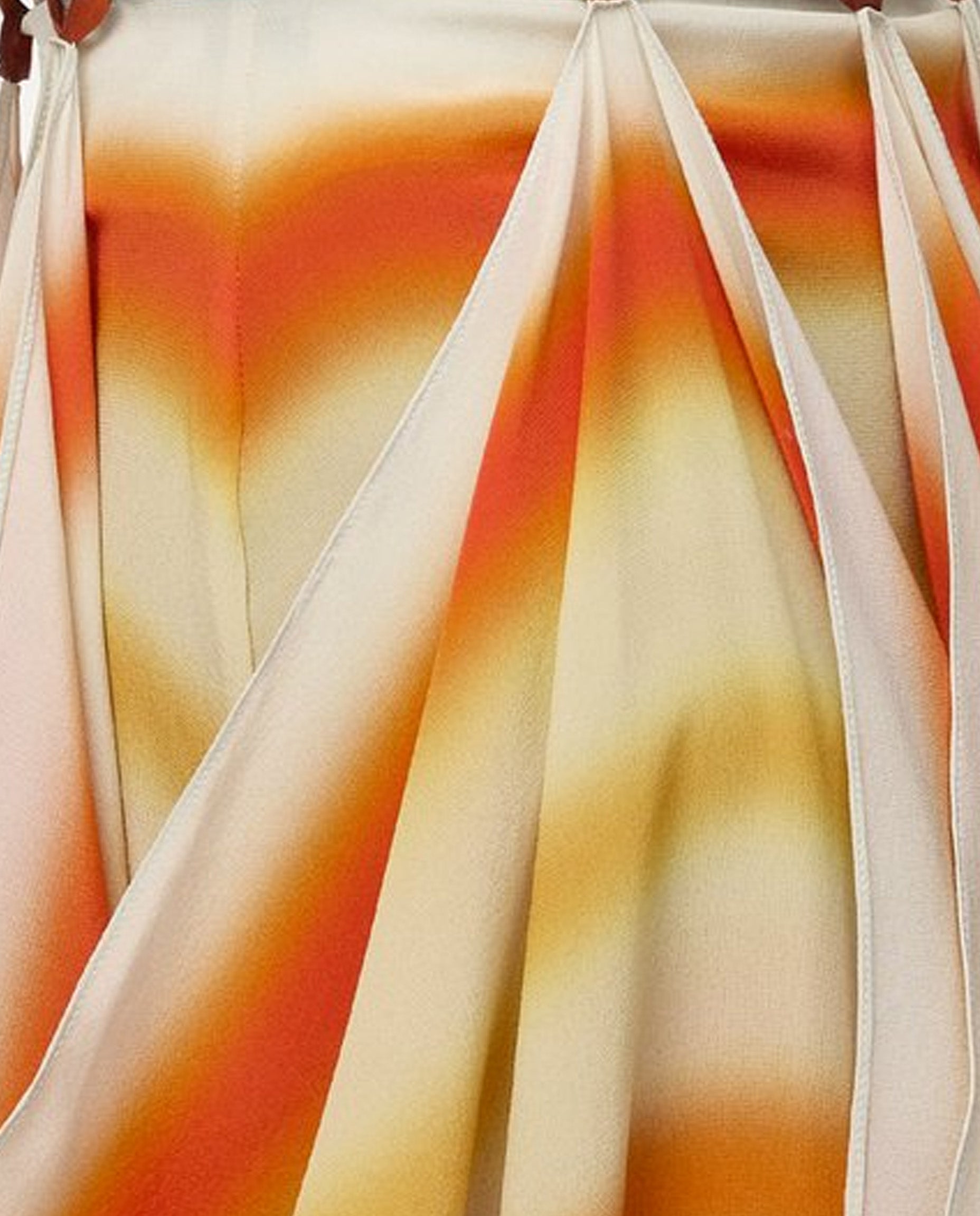 Striped Silk Long Dress Loewe – Гарантія оригінальності – детальний вид