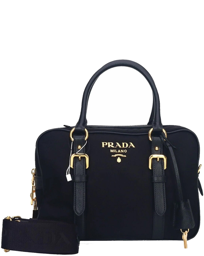 Оригінальна Logo Nylon Top Hand Bag Prada bg_removed_catalog