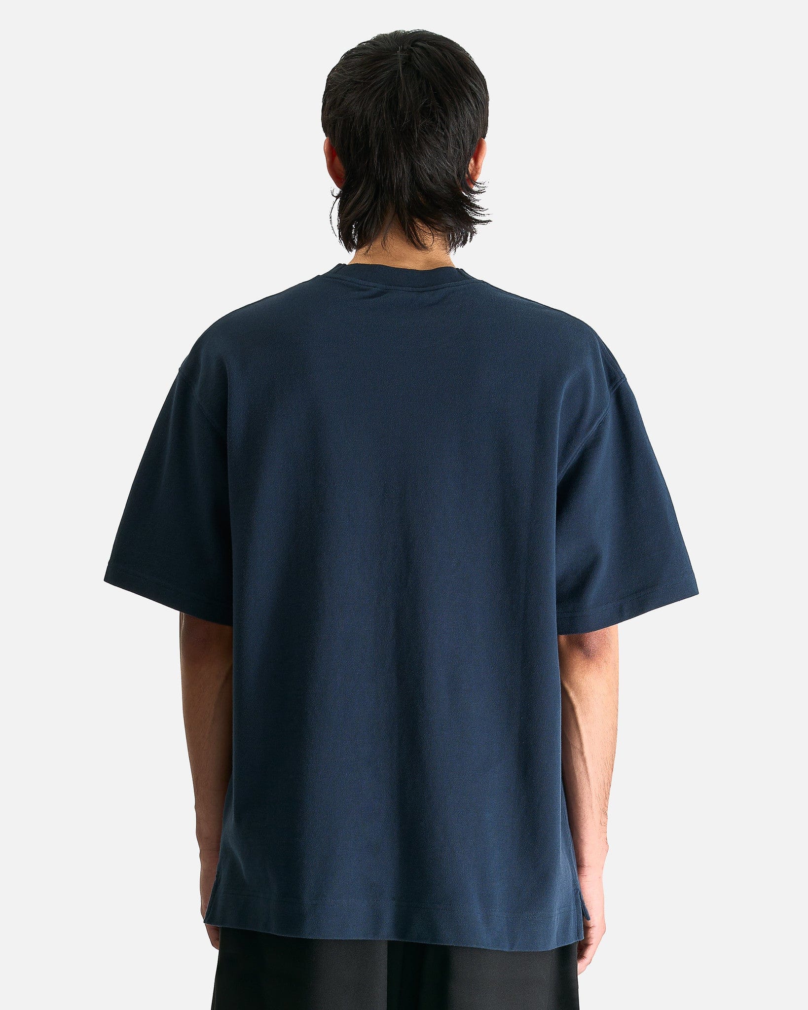 Logo T-Shirt In Deep Blue Acne studios – Гарантія оригінальності – детальний вид