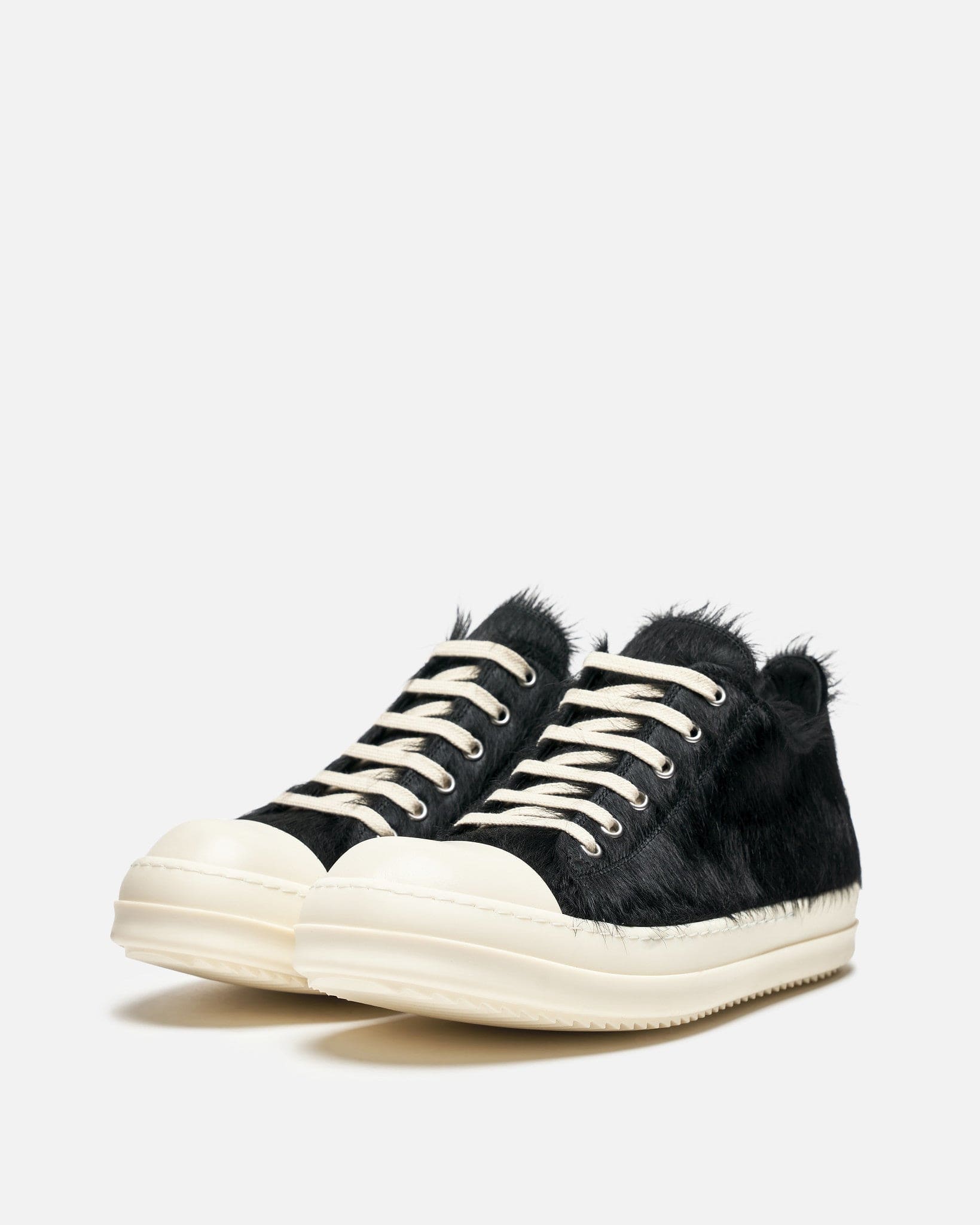 Long Hair Low Ramones In Black Rick owens оригінал – Купити в Україні – вид ззаду