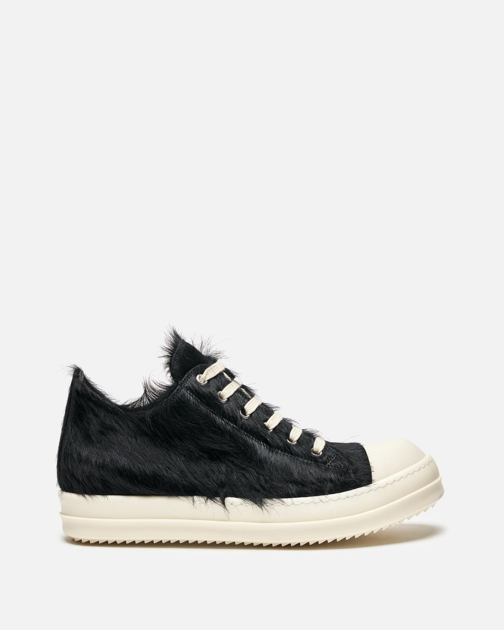 Long Hair Low Ramones In Black Rick owens оригінал – Купити в Україні – боковий вид