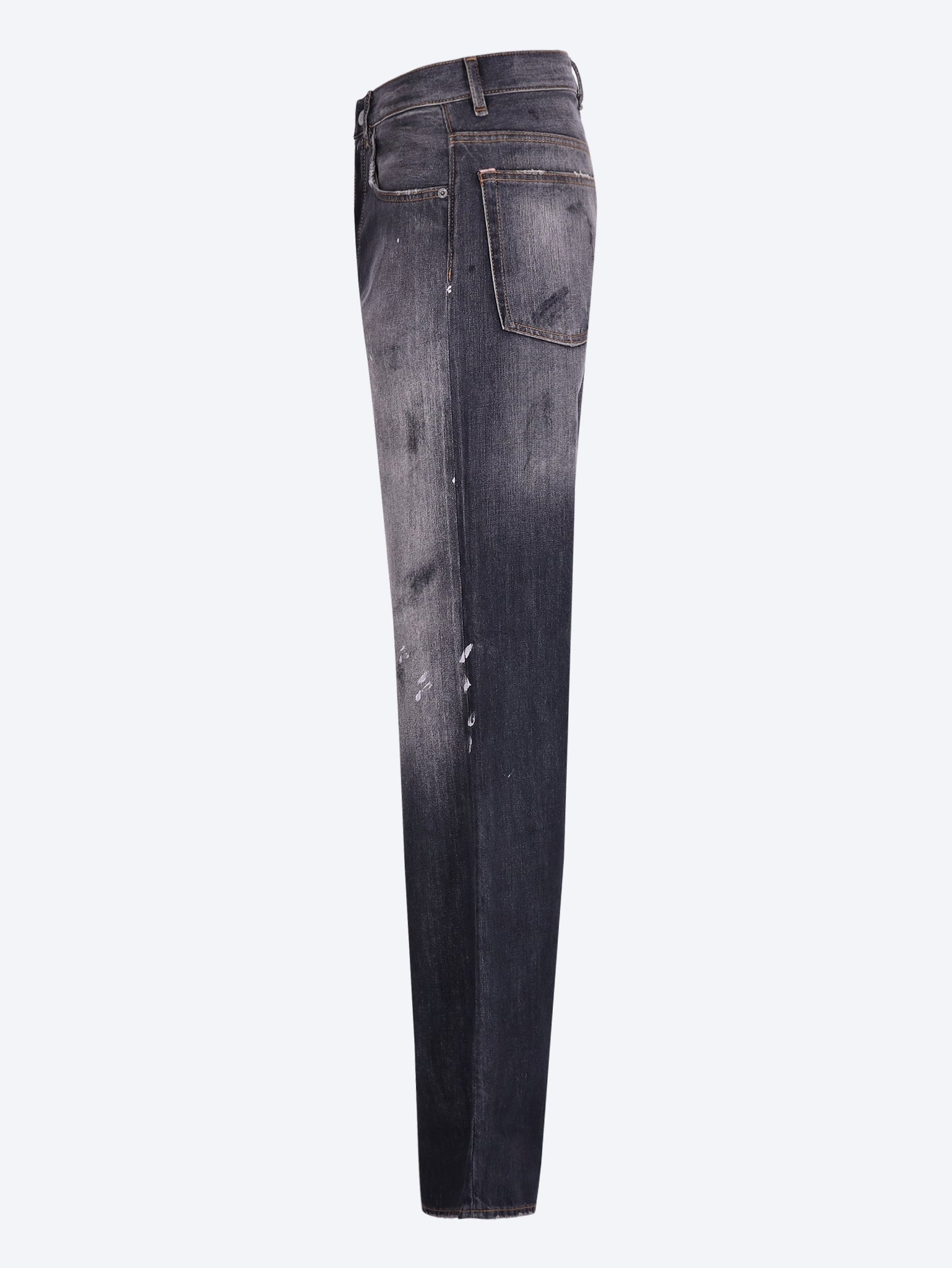 Оригінальна Loose Fit Jeans Acne studios – вид ззаду