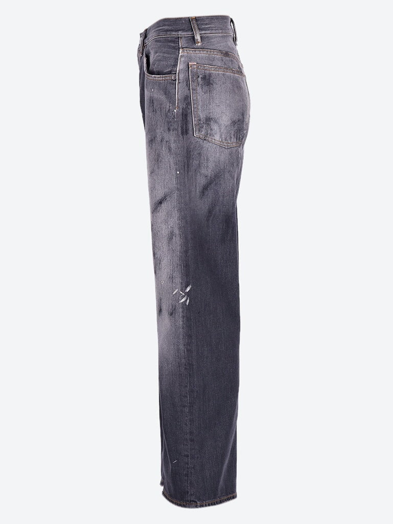 Оригінальна Loose Fit Jeans Acne studios – вид ззаду