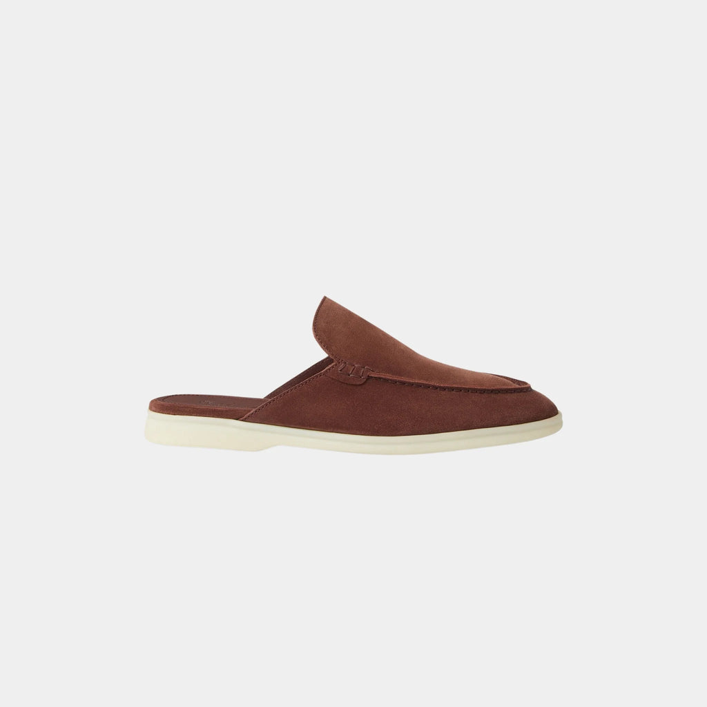 Оригінальна Babouche Walk Loafer In Suede Loro piana – збільшений вид
