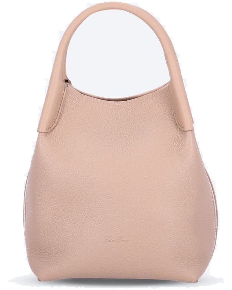 Bale Small Fine Grained Leather Bag Loro piana – Гарантія оригінальності