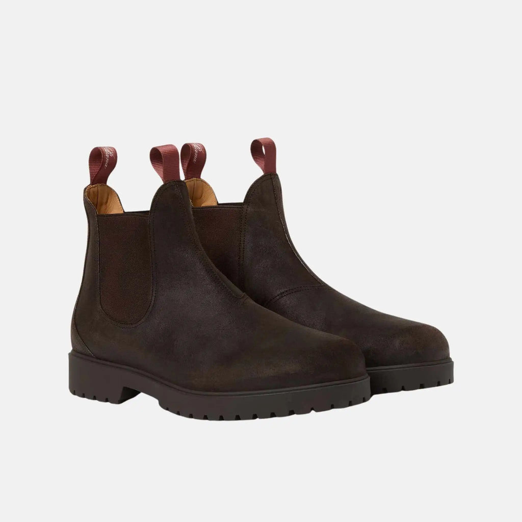 Оригінальна Dover Walk Chelsea Boot Calfskin Loro piana – вид ззаду