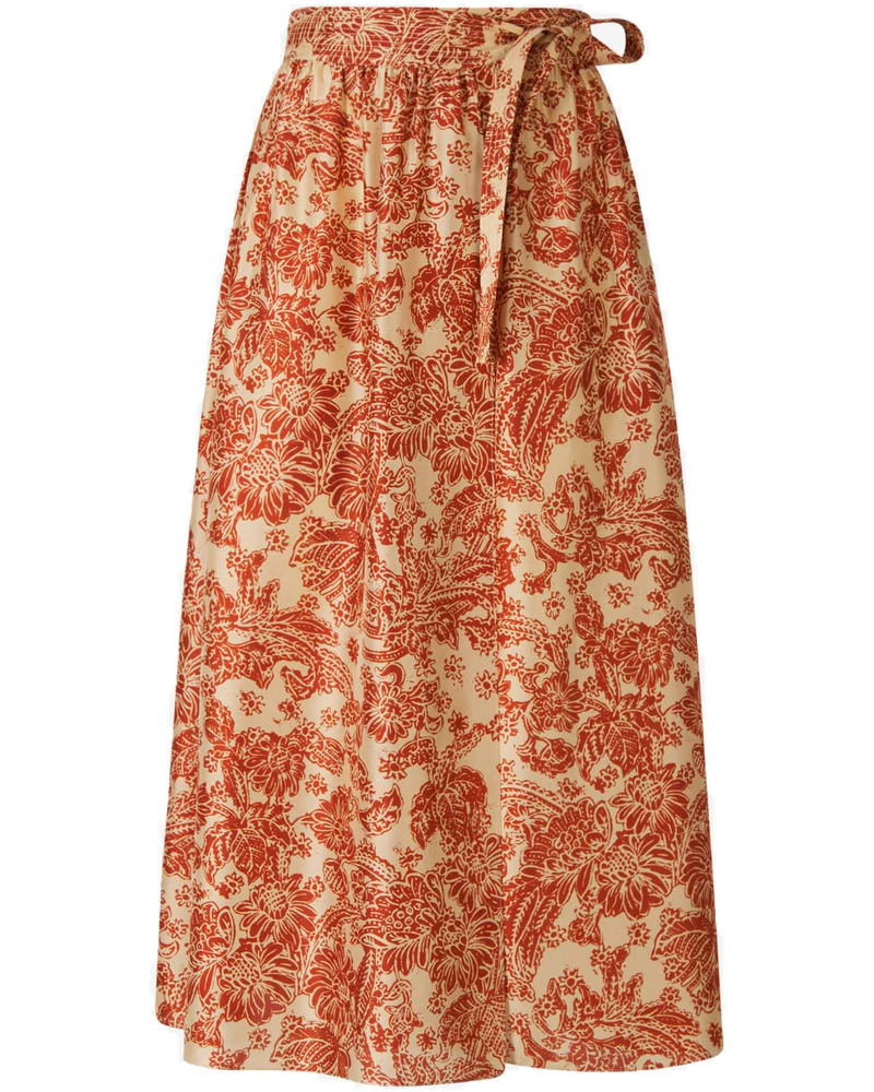 Оригінальна Floral Motif MIDI Skirt Loro piana