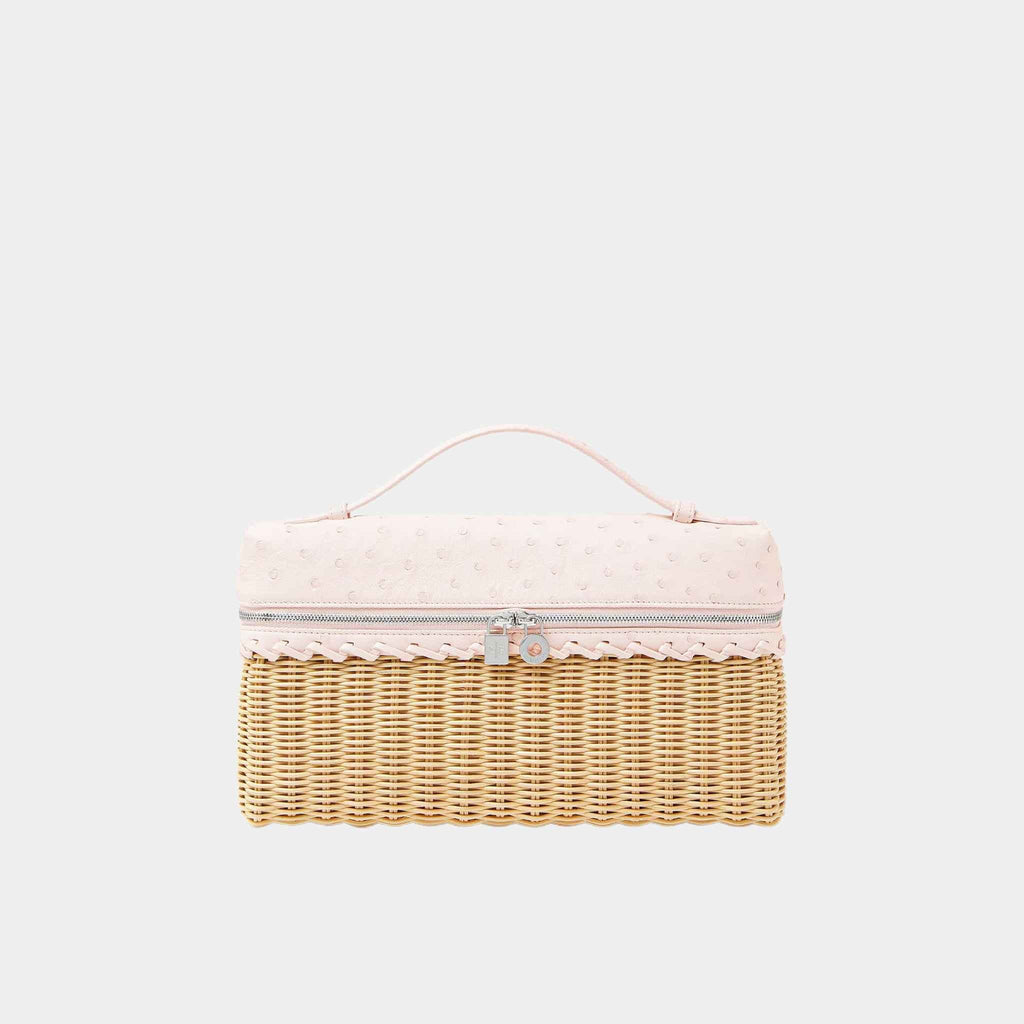 Оригінальна Extra Pocket L27 Wicker-Ostrich Leather Loro piana – боковий вид