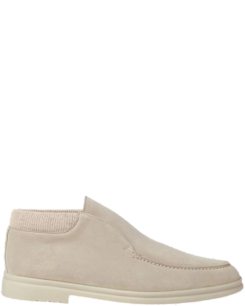 Open Wintery Walk Ankle Boot In Suede Loro piana оригінал – Купити в Україні