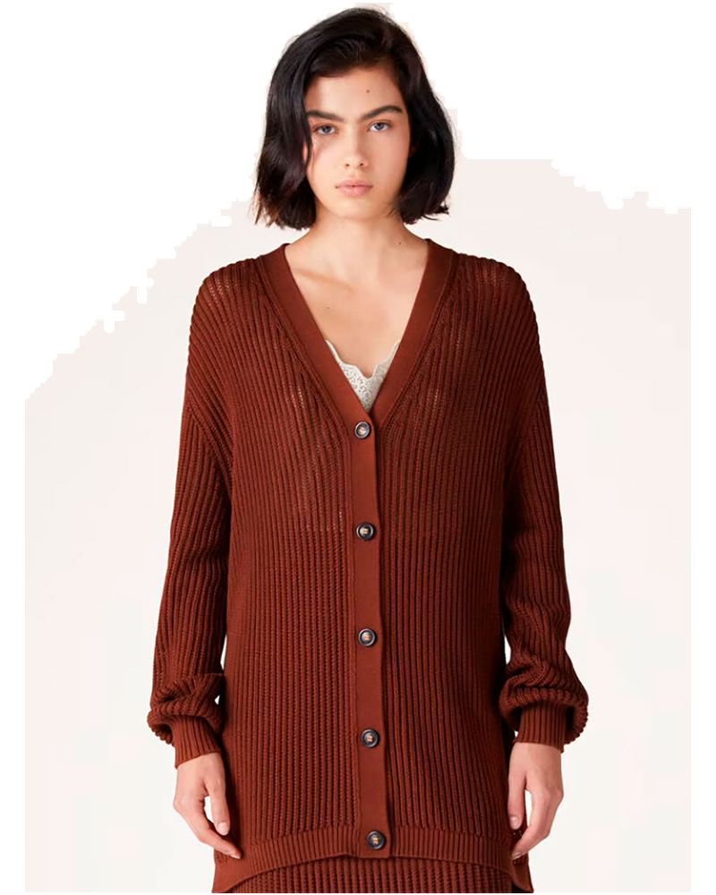 Oversize Silk Cardigan Loro piana оригінал – Купити в Україні