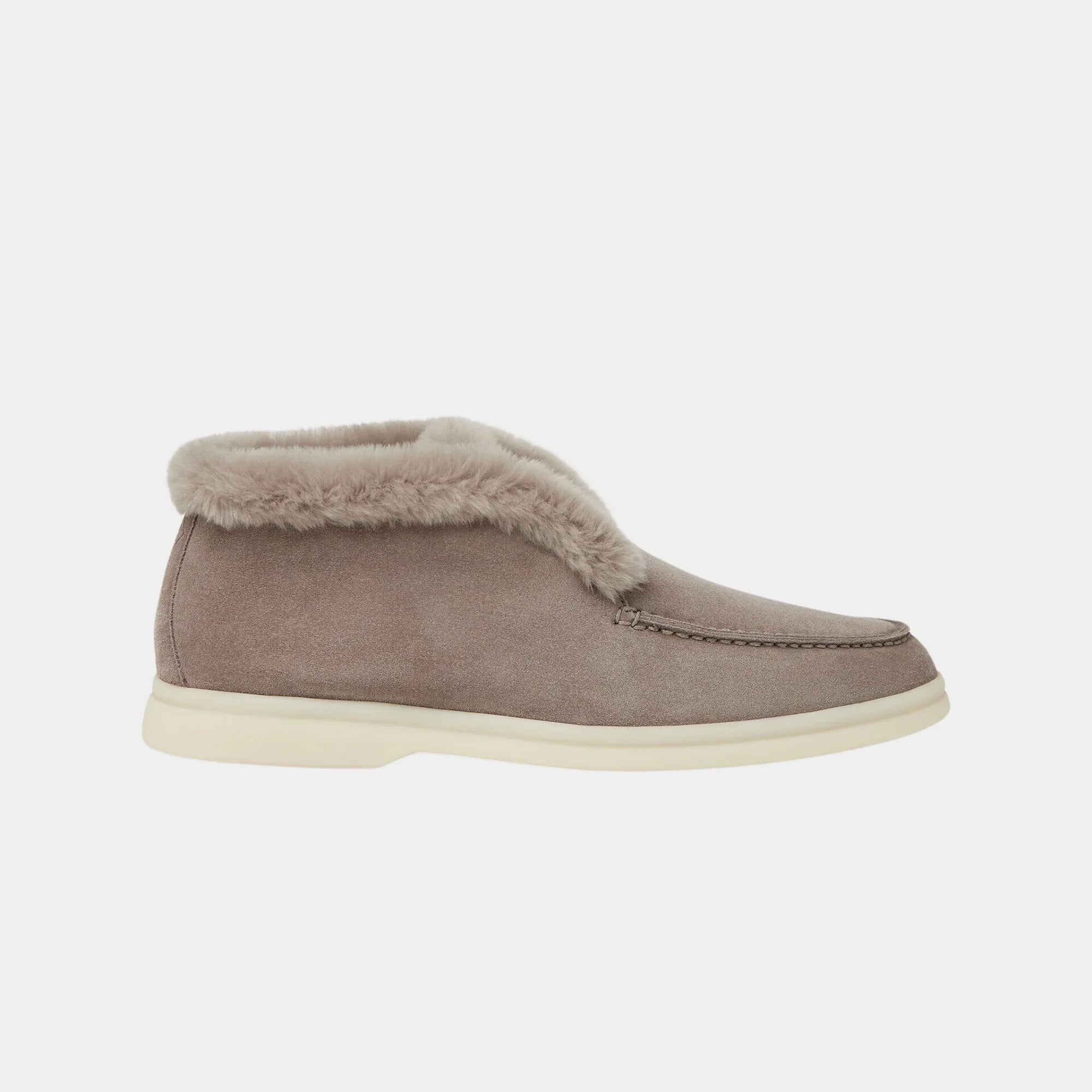 Open Walk Ankle Boot In Suede For Women Loro piana – Гарантія оригінальності – збільшений вид