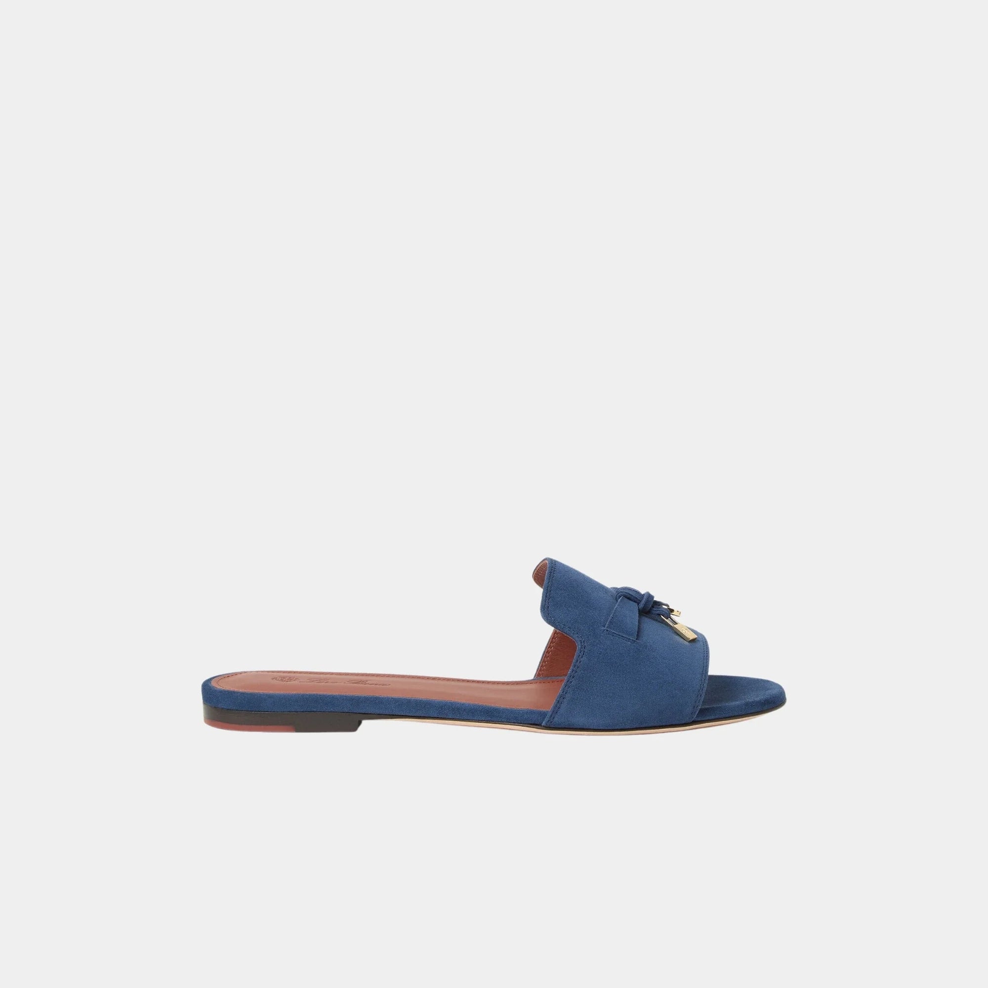 Оригінальна Summer Charms Flat Sandal Suede Goatskin Loro piana – збільшений вид
