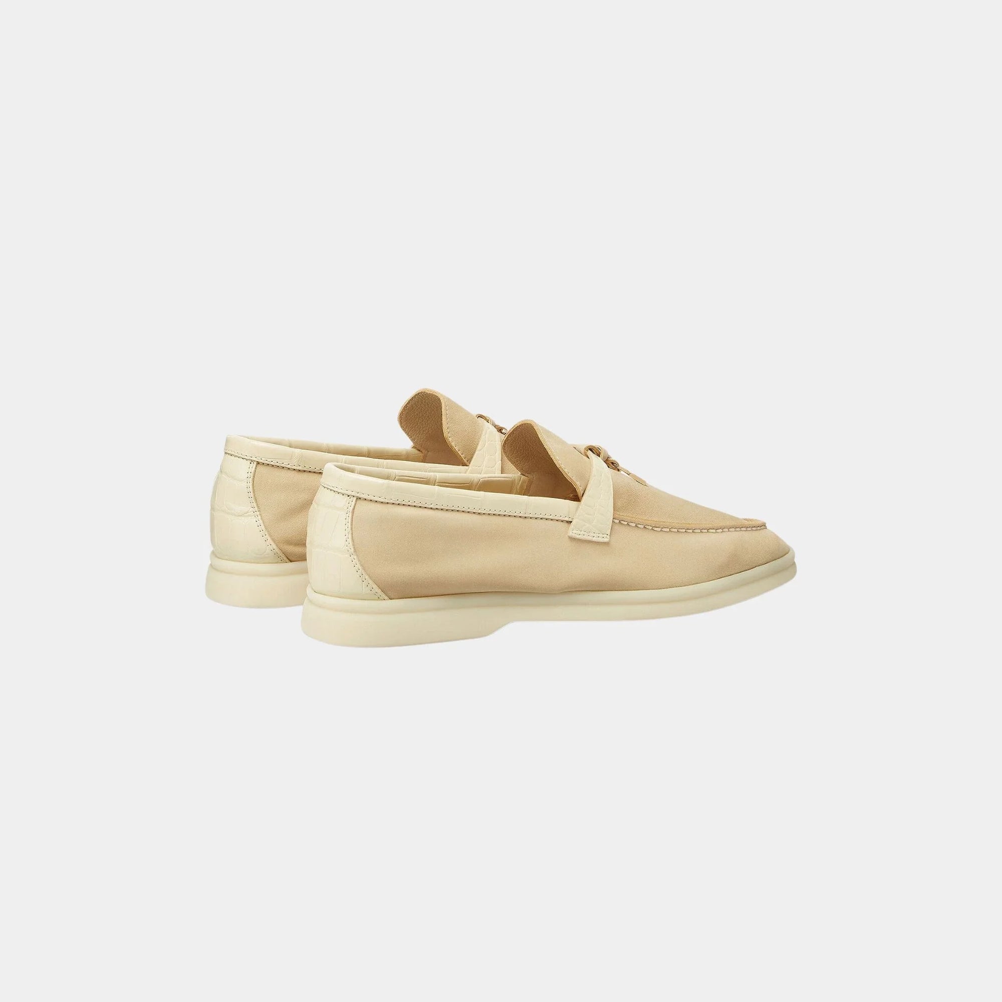 Summer Charms Walk Loafer Suede With Alligator Skin Loro piana оригінал – Купити в Україні – детальний вид